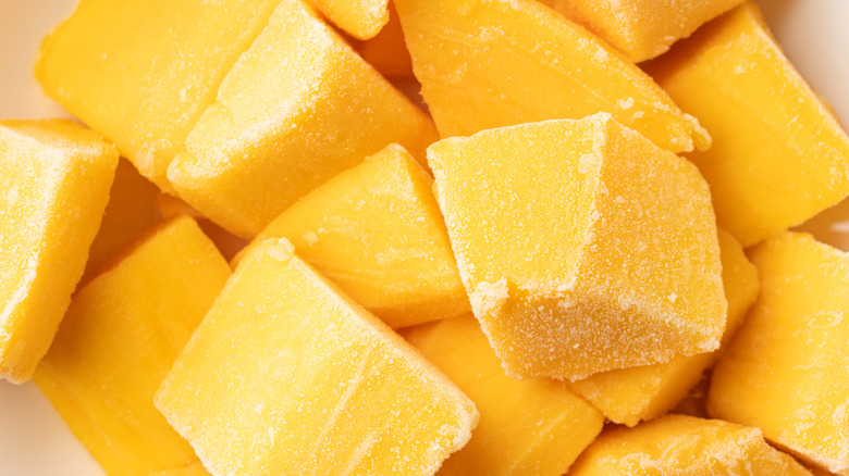 Frozen mango