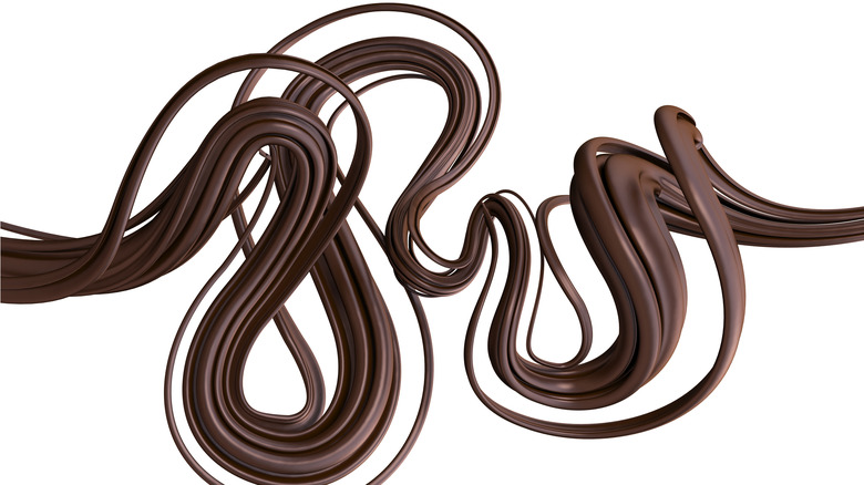 chocolate piping