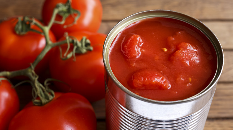 Can of tomatoes