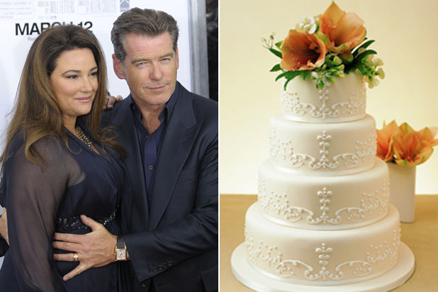 Celebrity wedding cakes