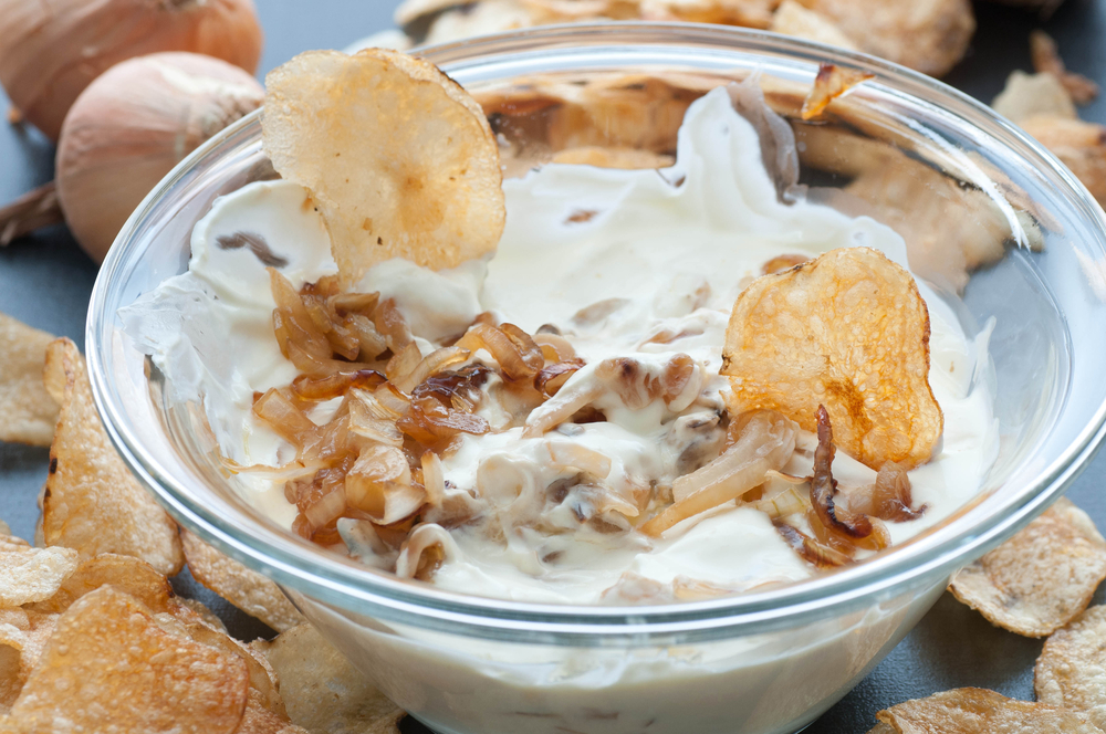 carmelized onion dip