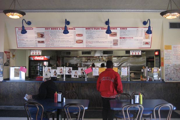 Moe's Hot Dog House serves one of America's best hot dogs. 